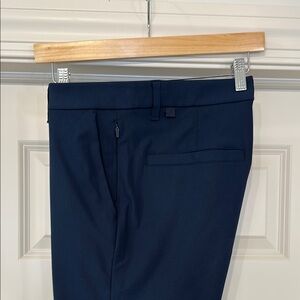 lululemon men’s commission slim fit pant in true navy